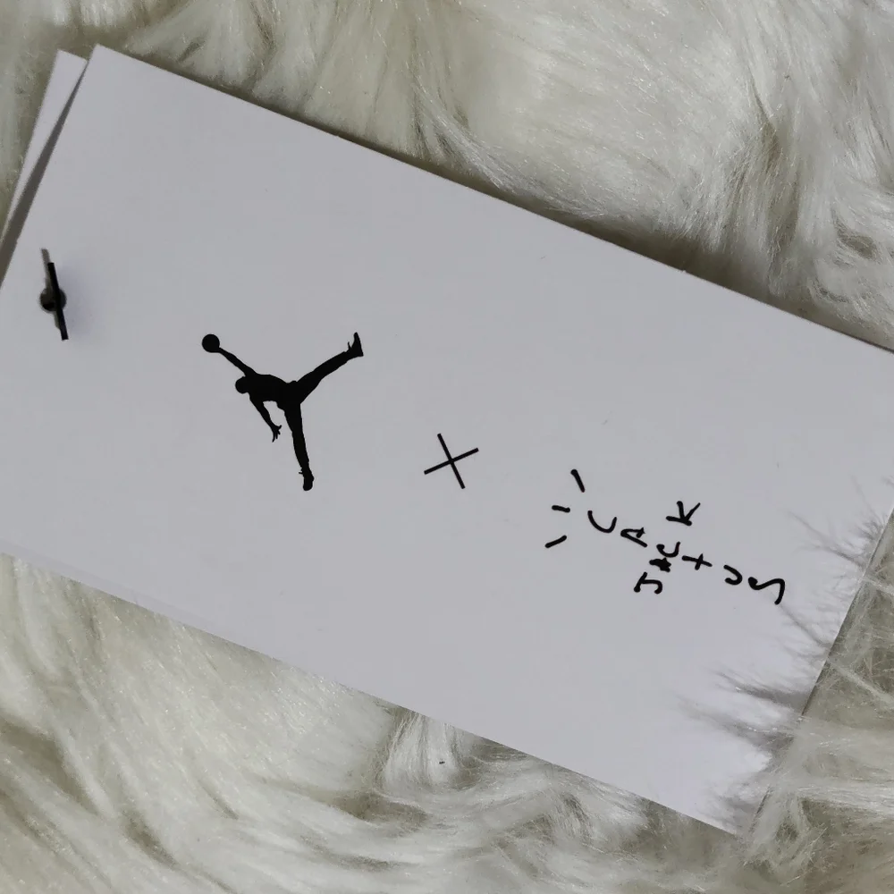Nike Air Jordan x Travis Scott Fleece Pant Black Size Men Medium NWT